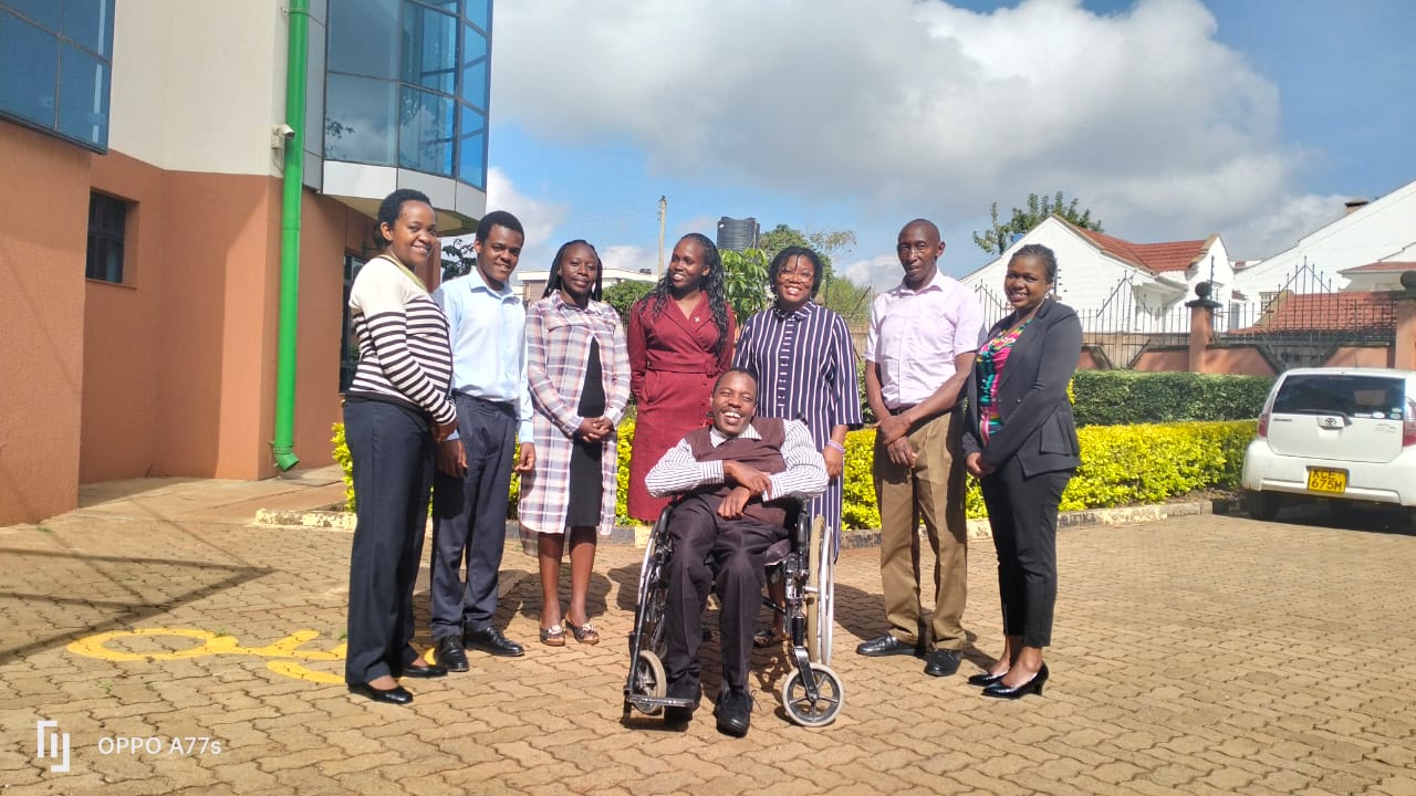 Gender Mainstreaming Committee with staff from state department of livestock